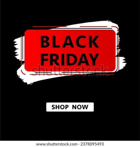 Black Friday template vector background sale