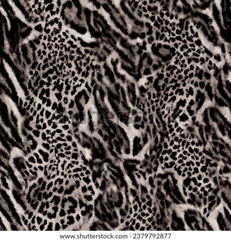 
real leopard zebra snake textured pattern