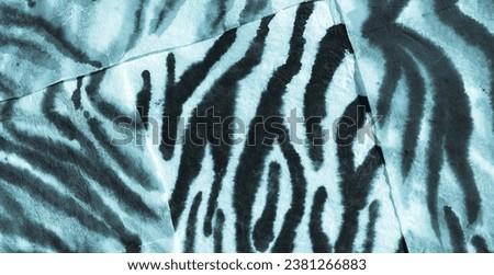 White Leopard Ethnic Design Watercolor. Ornament Tribal Banner. Batik Print. Fashion Glamour Pastel Tiger, Ethnic Art Painting. Abstract Tribal Artwork. Navy Cheetah