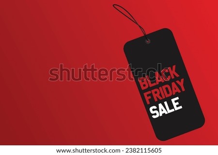 Black friday Sale tags with different styles