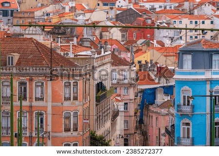 Lisbon, houses, church, colorful, Lisbon houses, Portugal, historic, façade, facade, building, traditional, typical houses, cityscape, portuguese tiles, tiles, historic, cityscape, traditional, house,
