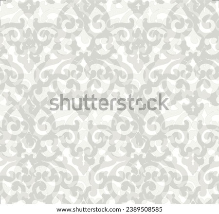 Seamless floral pattern. High detail flower buds, petals, shoots, buds and tendrils. Can be used for curtains, wallpaper, pattern fills, web page background, surface textures.vector illustration