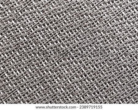 Modern plastic weave textured background. plastic weaving texture.