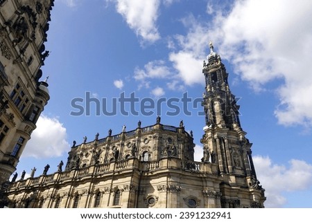 Beautiful scenery of Dresden, Germany