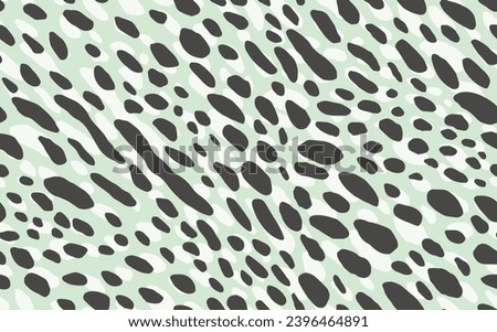 Abstract modern leopard seamless pattern. Animals trendy background. Color decorative vector stock illustration for print, card, postcard, fabric, textile. Modern ornament of stylized skin.