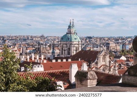 Panoramic view of the Prague 