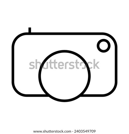 Camera icon design for personal commercial use