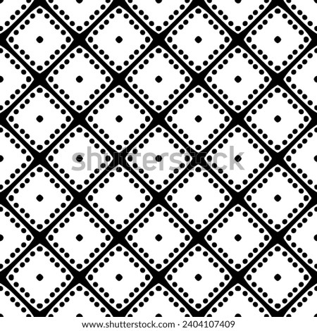 Abstract Shapes. Abstract Background Design. Seamless Black and White Pattern.Simple repeat pattern design.