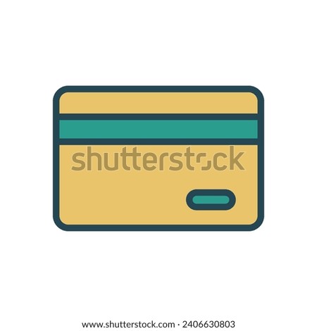 credit card icon vector design template
