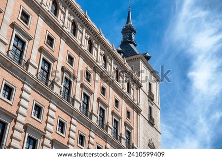 Residential building in Madrid, Spain on a sunny day
