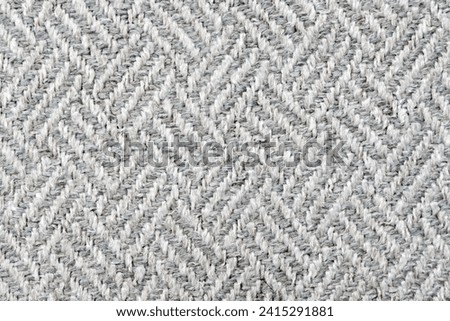 Top view, Sample texture guideline of polyester fabric high resolution for use in textile, furniture, and home interior industries.