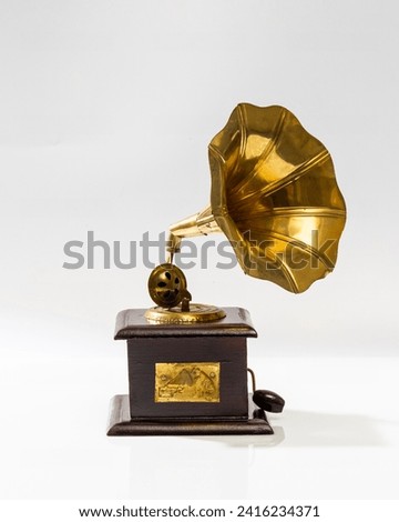 the enchanting Miniature Gramophone – a nostalgic blend of vintage charm and timeless elegance captured in a tiny masterpiece. 
