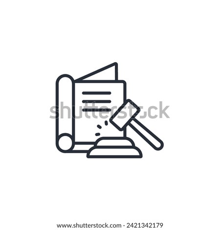 conduct icon. vector.Editable stroke.linear style sign for use web design,logo.Symbol illustration.