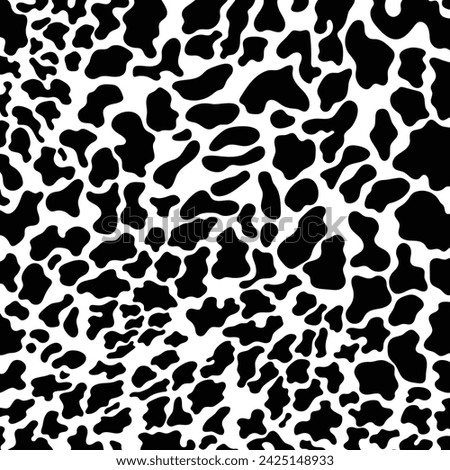 Leopard, jaguar and cheetah print pattern animal seamless for printing, cutting stickers, cover, wall stickers, home decorate and more.