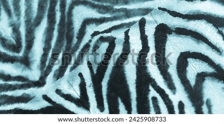 Light Cheetah Ethnic Art Design. Ornament Tribal Banner. Ikat Pattern. Print Pattern  Cyan Leopard, Ethnic Pattern Design. Tribal Texture Background. Ink Patchwork