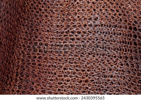 Copper, copper parts, spirals and meshes.
