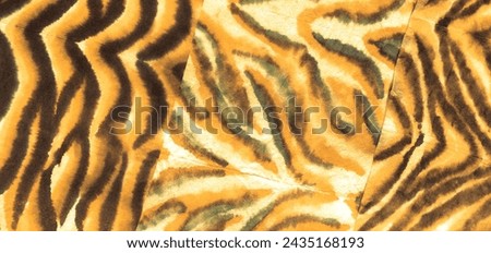 Light Leopard Ethnic Painting Art. Tribal Abstract Background. Indonesian Pattern. Wallpaper Abstract Orange Stripe, Ethnic Design Art . Ornament Tribal Banner. White Cheetah