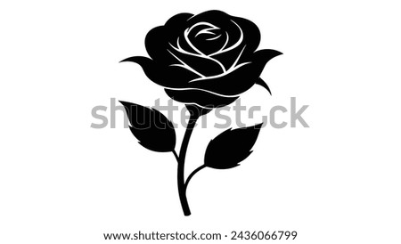 realistic rose of the valley flower with leaves vector illustration