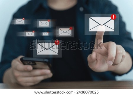 Email alert alarm, Email notification for spam mail and inbox me