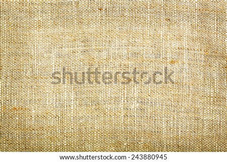 Natural sackcloth closeup texture background