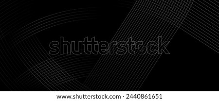 black and white line with shiny diagonal line pattern.