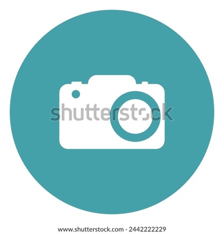 Camera Icon in trendy flat style, Camera symbol for your web site design, logo, app, UI. Vector illustration, EPS10.