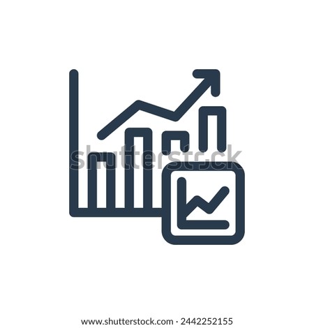 Dynamic Charting Solutions for Business Intelligence Optimization Vector Icon Illustration