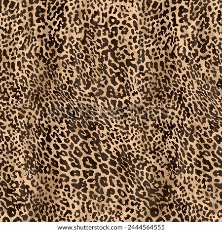 Beautiful colorful seamples leopard pattern