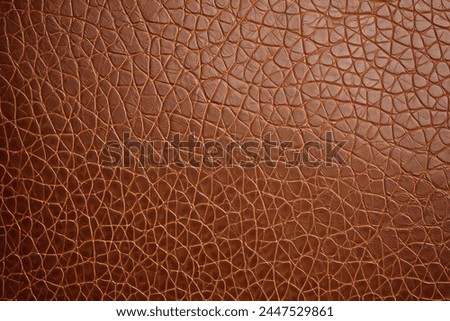 Processed collage of brown leather cloth surface texture. Background for banner, backdrop or texture for 3D mapping