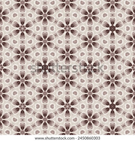 Illustration background of floral pattern art for decorating 