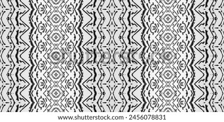 Black Color Doodle Pattern. Abstract Ikat Doodle Carpet. Ethnic Ikat Brush. Gray Colour Ink Scribble Pattern. Native Ikat Doodle Brush. Simple Ethnic Line Batik. Doodle Stripe Ink Pattern.