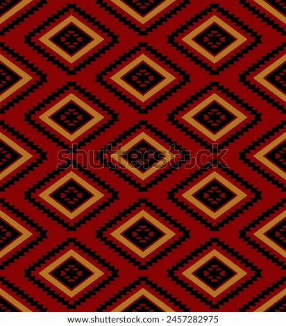 Abstract Digital Hand Drawn Seamless ethnic pattern background. ready for print digital textile ethnic and geometric design.
