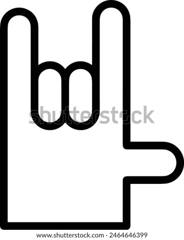 Hand icon symbol vector image