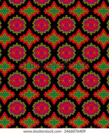 Allover Seamless floral pattern design with blur and stylist 3d effect for wallpaper, carpet, rug, bed sheet, digital print, textile print all type of print on fabric, tile, paper, decoration many use