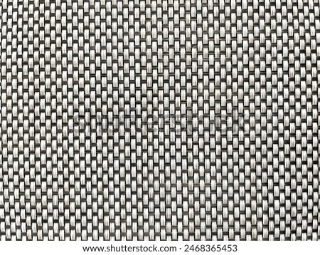 black and white knitting texture textile for background and wallpaper