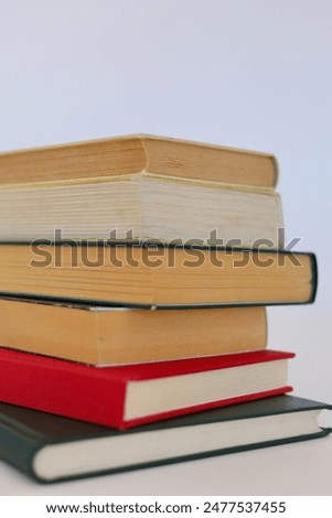 book, books isolated on white background, education, school, library, reading, study