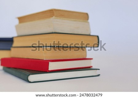 book, books isolated on white background, education, school, library, reading, study