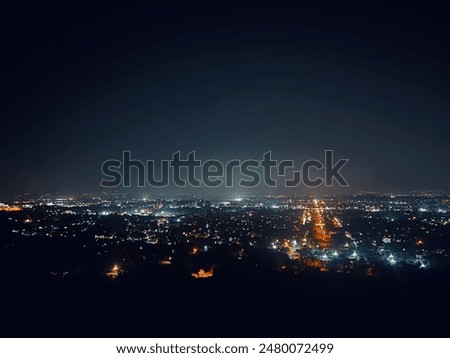 Night view of Damn E Koh Islamabad Pakistan