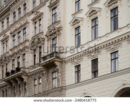 townhouses on the streets of Vienna