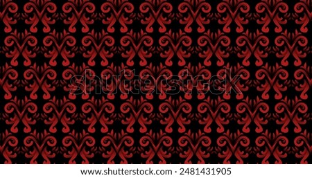 Seamless pattern design, batik background, wallpaper template 