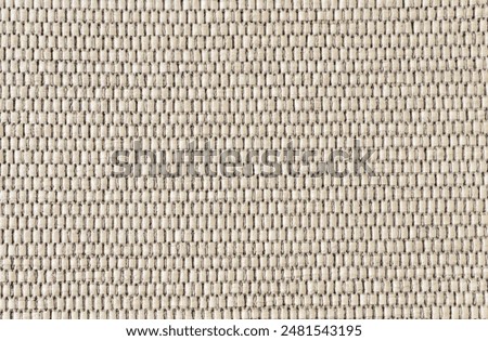 Natural white knit fabric background made for chair.