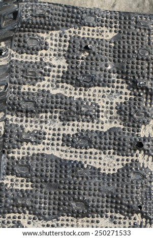 Background of old plastic , abstract of used plastic 