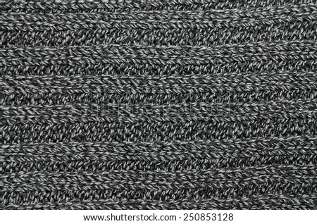 Anthracite Shawl, Detail, vertical / Wool Scarf