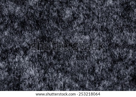 Dark fabric background texture with fiber thread