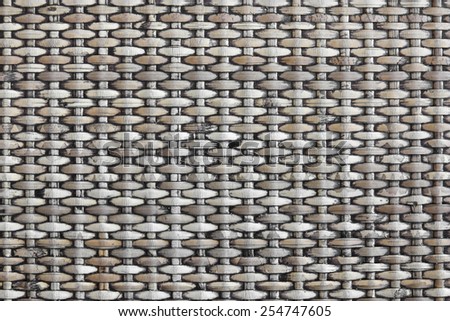 rattan weave textured by handmade