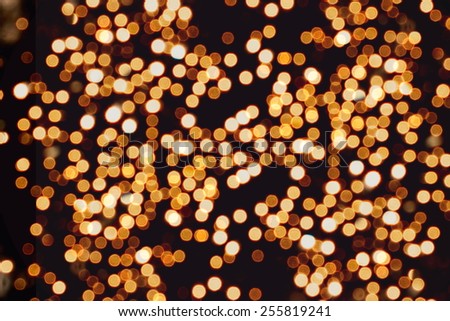 Festive elegant abstract background with bokeh lights and stars Texture 