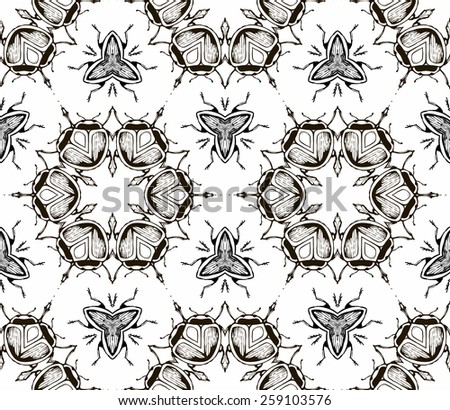 Abstract seamless background. EPS 10 vector illustration.