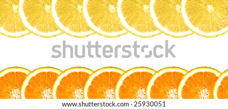juicy oranges and lemons in high quality