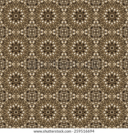 Antique seamless pattern background texture made from aged metal.