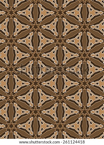 brown geometrical abstract design